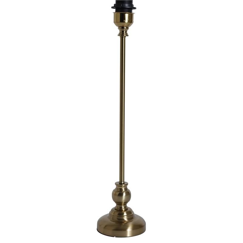 Lampefot Pelle Gull/Messing H53cm
