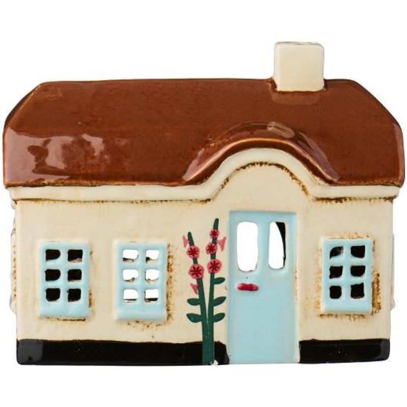 IB Laursen LYSHUS Ebeltoft Beige m/blå dør