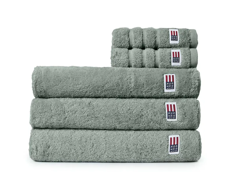 Lexington BADEHÅNDKLE Vintage Green 100x150
