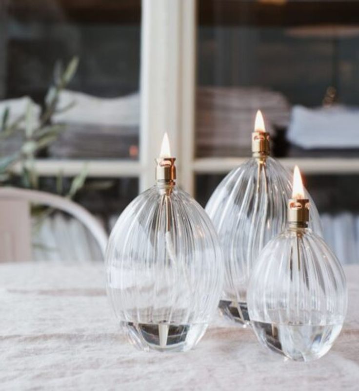 Peri Living OLJELAMPE Ovalis Brass Medium