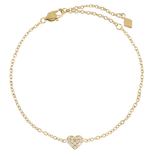 Hovedbilde Dark CRYSTAL HEART BRACELET ...