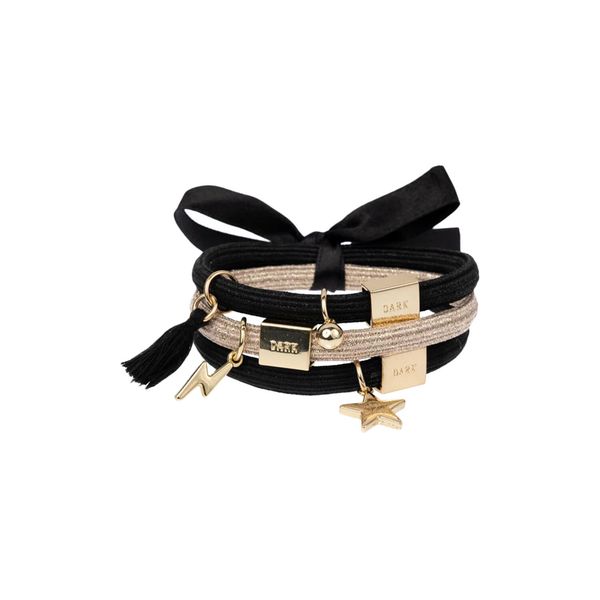 Hovedbilde Dark HAIR TIES 3 PK CHARM ...