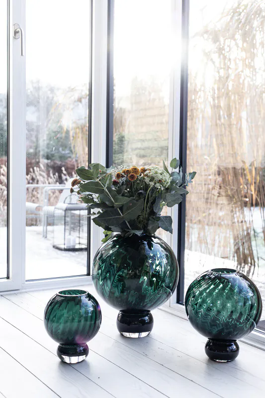Specktrum MEADOW Swirl Vase Green 27 cm