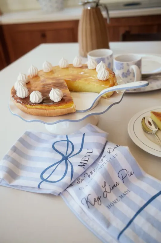 Lexington KAKEFAT Bølget Hvit/Blå