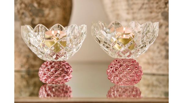 Hovedbilde La Vida GLASSKÅL Flora Rosa ...