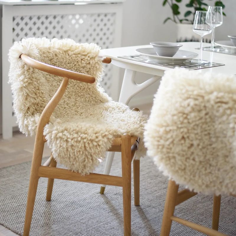 Skinwille SKINNFELLE Wooly Beige 60x90 cm