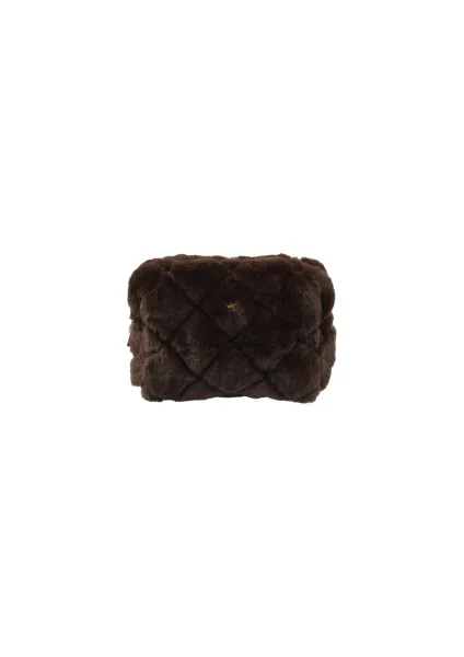 Hovedbilde Dark FAUX FUR QUILTED MAKE-UP ...