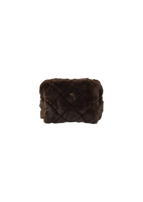 Hovedbilde Dark FAUX FUR QUILTED MAKE-UP ...