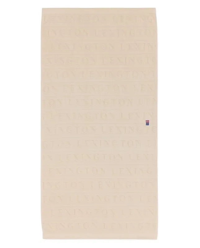 Lexington JACQUARD-HÅNDKLE Moonbeam Beige 70x130cm