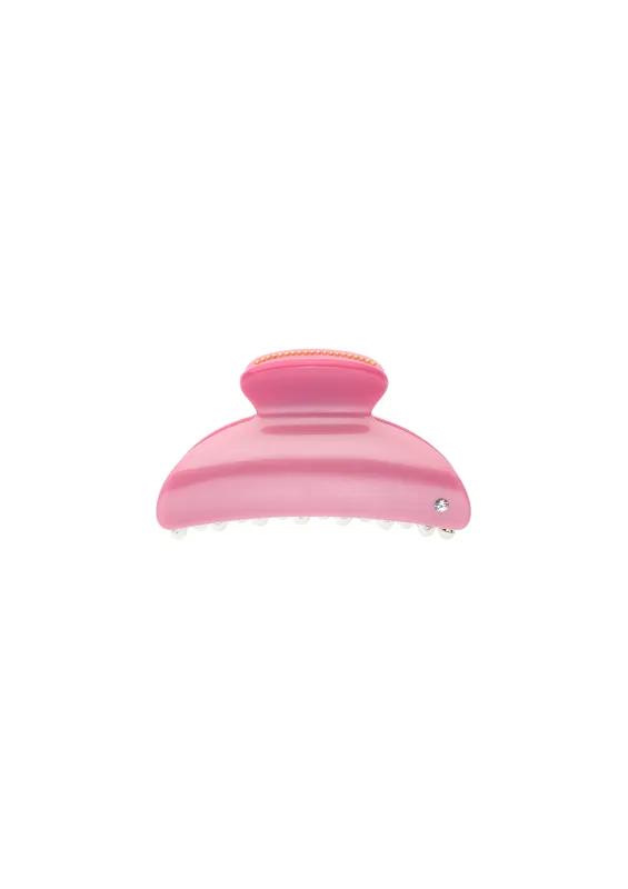 Dark HAIR CLAW LARGE Bubblegum Pink