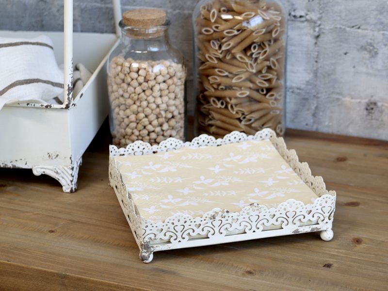 Chic Antique SERVIETTHOLDER Antique creme