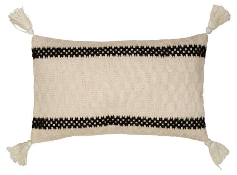 BC Home PUTETREKK Vevd bomull/lin 30x50 cm